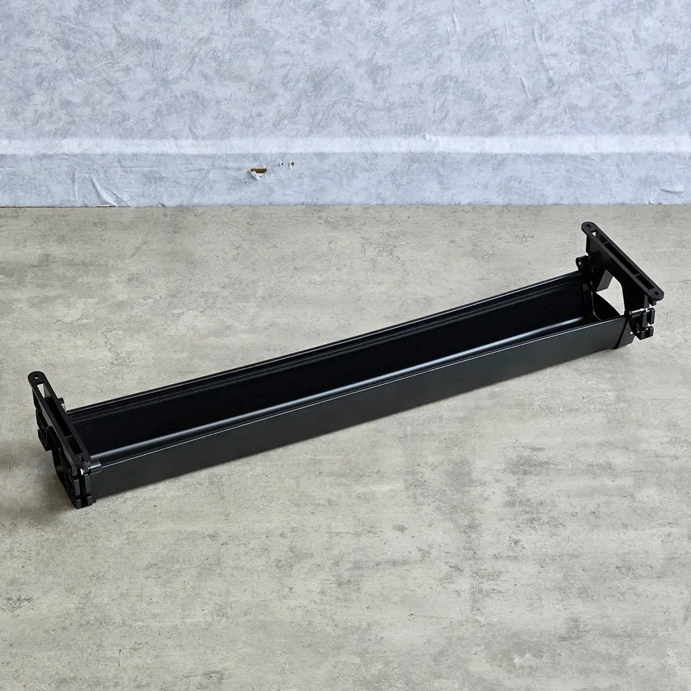 Under-Desk Plastic Cable Tray for Office Use 750mm Size 2kg Load Capacity Bolt Inserting Type