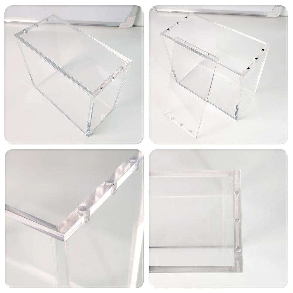 8+5mm Acrylic Display Case with Strong Magnetic Lid for 30th Etb Acrylics& English Booster Bundle case Acrylic case
