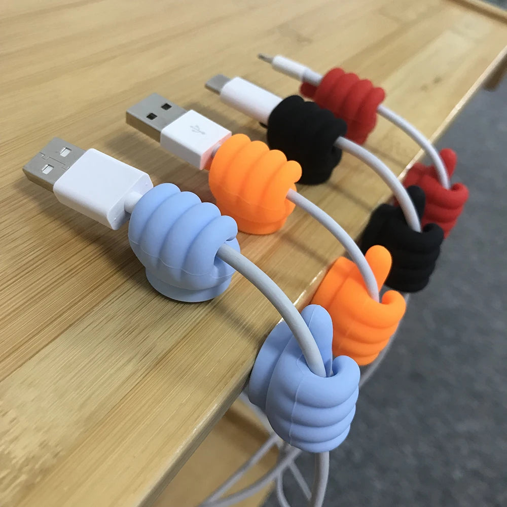Desktop Cables Magnetic Management Adhesives Wire Clips Retainers Organizers Cable Clamps