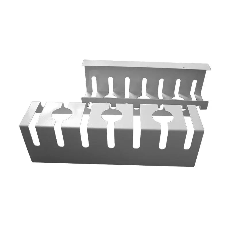 Under Desk Cable Management Tray Office Home Metal Cable Trays Perforated Expandable Under Desk Cable Management Tray