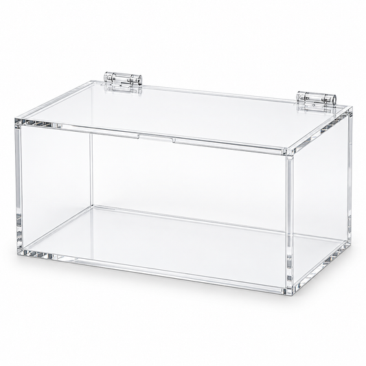 8+5mm Acrylic Display Case with Strong Magnetic Lid for 30th Etb Acrylics& English Booster Bundle case Acrylic case